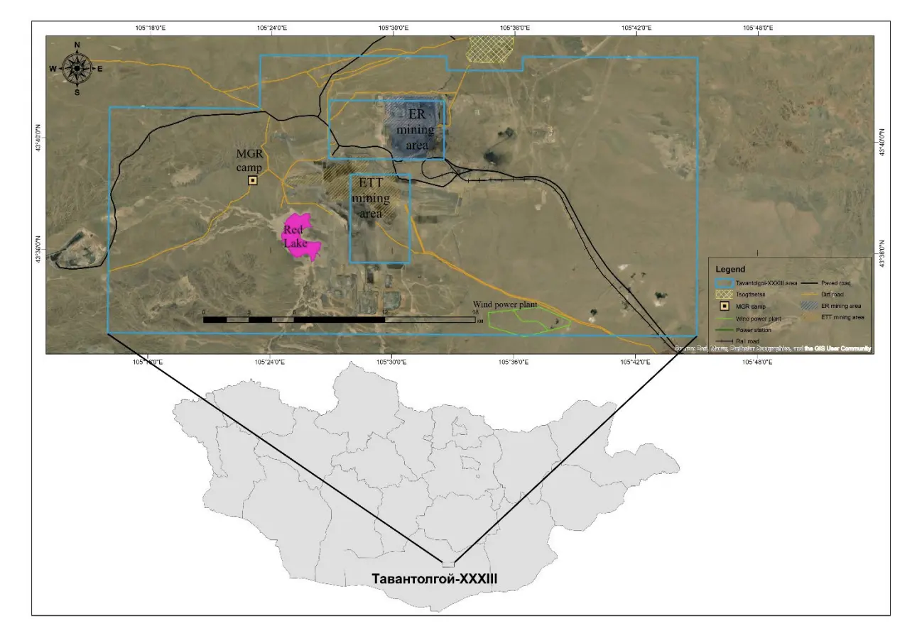 Tsogttsetsii Soum — New Settlement Access Road